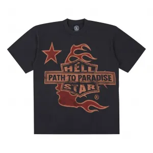 Футболка Hellstar Biker T-Shirt 'Black'