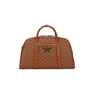 Женская сумка Ottomar из кожи наппа, наплечная, кроссбоди, очень большая, коньячного цвета MCM, basic set (bag+dust bag)