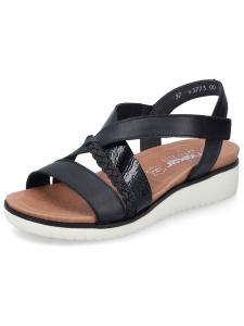 Босоножки на высоком каблуке Rieker Sandals, черный