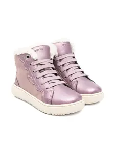 Ботинки theleven Geox Kids, фиолетовый