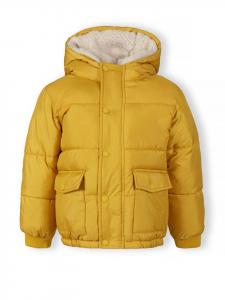 Зимняя куртка 27coat1 горчичного цвета Minoti