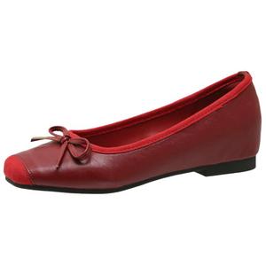 City camel Женские красные повседневные туфли, цвет Red