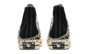 1970-е годы. Кеды унисекс с высоким берцем, белые/черные. Converse