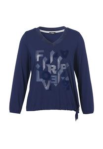 Рубашка с длинными рукавами Frapp, синий