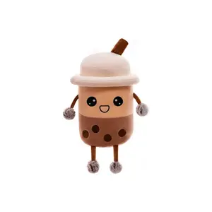 Очаровательная плюшевая кукла в виде чашки жемчужного молочного чая, высота 20см/30см/40см/50см/70см XIWANTONG