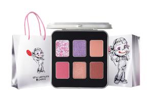 Zhicunxiu fujiya collaboration весенне-летняя лимитированная коллекция тени для век 6g Shu Uemura