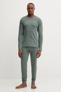 Хлопковая пижама Fila, серый