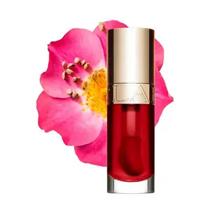 Питательное тонированное масло для губ Lip Comfort Oil Clarins, цвет cherry