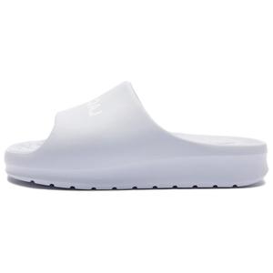 Шлепанцы женские светло-голубые Lacoste