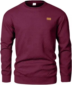 Свитер мужской джерси с длинным рукавом