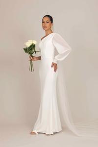 Платье WAL G. MADELINE PEARL ONE SLEEVE, White