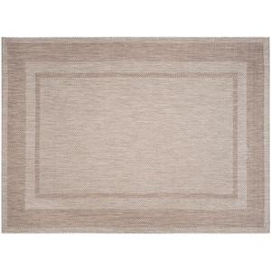 Ковер Courtyard Ellington в рамке для дома и улицы Safavieh, мультиколор, 61x244 см