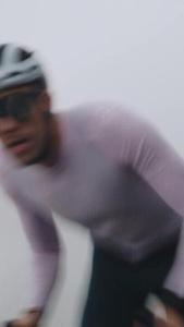 Женские шоссейные велотрусы Van Rysel RCR дымчато-чёрные гоночная серия