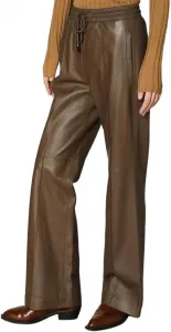 Женские брюки с эластичным поясом на шнурке