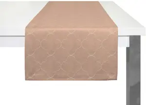 Адам настольный бегун "Индийская Кортезада" Adam 50х150 см, бежевый