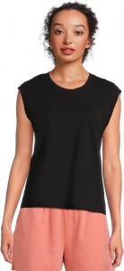 Футболка Mod-o-doc Cap Sleeve Crew Tee, черный