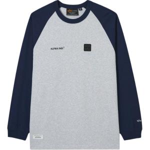 Футболка мужская Alpha Industries, светло-серый