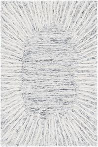 SAFAVIEH Abstract Collection ковер 61 x 92 см - , Grey & Ivory, ручной работы из шерсти, идеально для гостиной, прихожей, фойе, спальни (ABT478F-2)