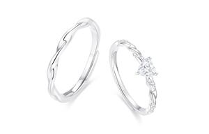 Унисекс кольцо из сплава Alloy Rings Cuz Strange Intention, Couple'S