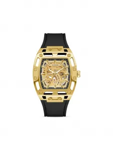 Наручные часы Gold Skeleton Automatic 44 мм Guess Usa, золотой