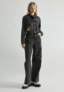 Комбинезон Glamorous BUTTON FRONT, Black Stonewash/Black