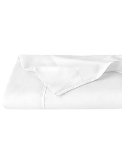 Ультрамягкая простыня с плоской поверхностью с двойной щеткой Twin/Twin XL Bare Home, белый