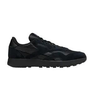 Кроссовки Reebok Maison Margiela x Classic Nylon Tabi, черный