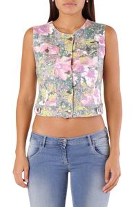 Жилет Met с цветочным принтом, мультиколор