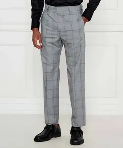 Брюки teagan231x Regular fit Hugo, серый