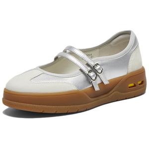 SKAP Туфли Мэри Джейн на платформе женские серебристо-серые, цвет Silver/Gray