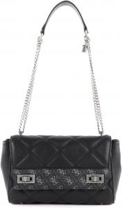 GUESS Katey клапанная сумка через плечо, Coal Multi