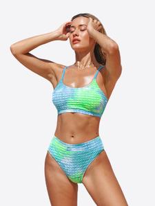 Cupshe Бикини-бралетт в синем цвете