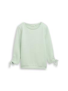 TOM TAILOR DENIM Свитшот в пастельно-зеленом цвете