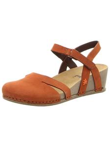 Оранжевые сандалии *art