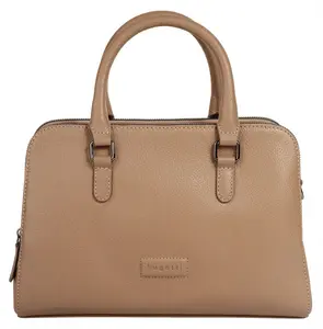 Сумка bugatti с ручкой "ELSA", натуральная кожа, цвет Sand