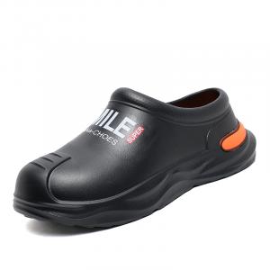 Сандалии мужские с закругленным носком, устойчивые к истиранию и скольжению из ЭВА NANJIREN, Black