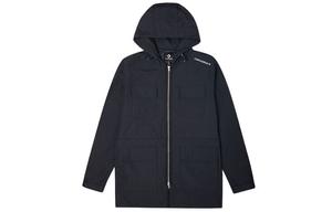 Пальто-парка унисекс чернильно-черного цвета Converse, черный