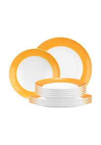 Столовый сервиз Seltmann Weiden Liberty Pure Colors на 12 персон, оранжевый