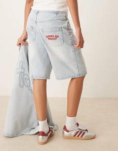 Джинсовые шорты House of Sunny Sundown, лёгкая ветровка