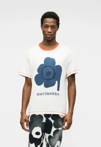 Tarttua unikko placement kioski футболка унисекс с принтом Marimekko, Off White/Navy/Red