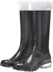 Высокие зимние дождевые ботинки водонепроницаемые противоскользящие с флисовой подкладкой, теплые ботинки для кемпинга, рыбалки, походов, езды на велосипеде, водной обуви (розовые, 7) Clingre Boutique Shop