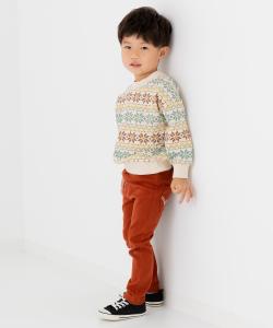 Флисовая толстовка из 100% хлопка с принтом по всей поверхности Chil2, цвет E Nordic/Brown