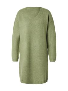VILA Вязаное платье в цвете киви