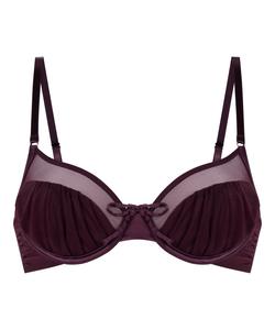 Бюстгальтер-футболка Hunkemöller, баклажановый
