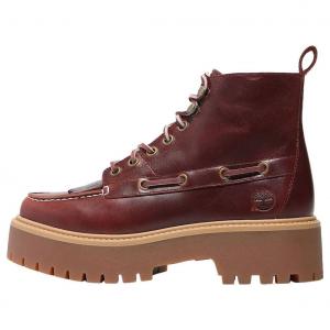 (WMNS) Ботинки Timberland Stone Street Platform Kiltie Boot 'Root Beer Full Grain'
