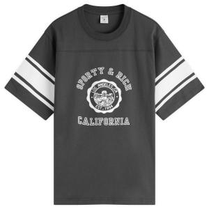 Футболка с эмблемой регби Калифорнии Sporty & Rich, черный