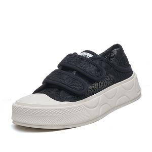 Bull charm Женские лоу-топ скейтборд кроссовки черные, цвет Black