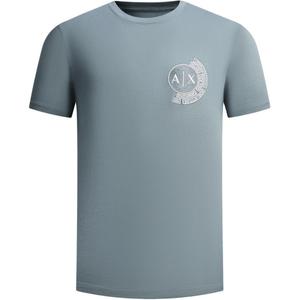 Футболка AE SS25 мужская ARMANI EXCHANGE, синий