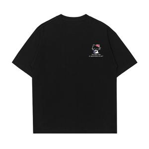 Sanrio Футболка Hello Kitty Unisex черная, белая