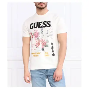 Футболка стандартного кроя Tokyo Collage Guess, белый